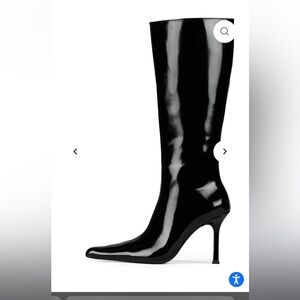 Jeffery Campbell darling 3 Patent leather boot worn once